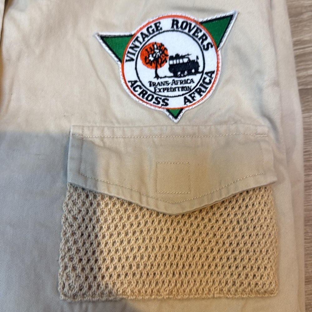 Very nice Ralph Lauren safari style M has added patches Africa and Range Rover - Picture 4 of 12